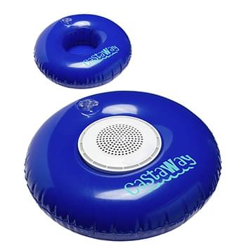 Castaway Swim Ring with Waterproof Wireless Speaker