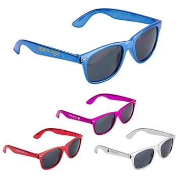 Surfside Metallic Sunglasses Blue