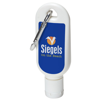 Safeguard 1 oz Sunscreen with Carabiner