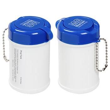Travel Well Sanitizer Wipes Key Chain