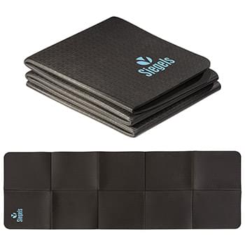 Serenity Foldable Yoga Mat Dark Gray