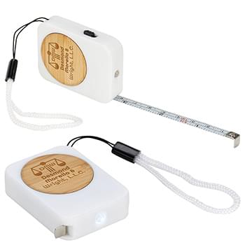 Assay 3' Tape Measure with Light White