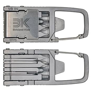 Best Buddy Tools 12-in-1 Carabiner Multi-Tool Silver