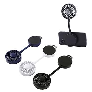 Cool Clip Rechargeable Portable Fan with Magnet Base