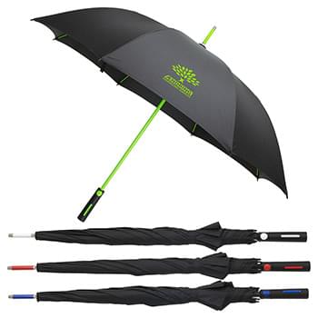 Parkside Auto-Open Umbrella with Color Matching Frame Lime Green